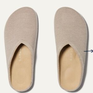 NIB Rothy's Merino Wool Casual Clog in Dove, Size 8